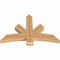 Ekena Millwork Alberta Smooth Timber Gable Bracket, Western Red Cedar, 48"W x 32"H x 3 1/2"D x 5 1/2"F, 16/12 Pitch GBW048X32X0406ALB00SWR - alternate 2